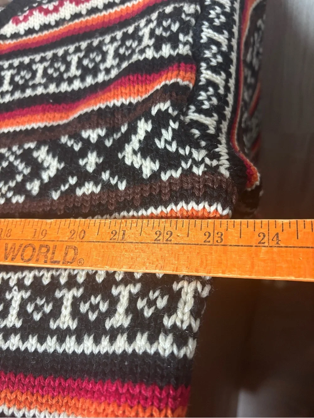 J.Crew 100% Wool Fair Isle Sweater Classic Preppy Pattern Excellent Condition